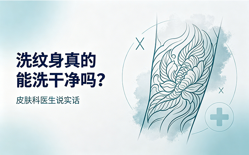 洗纹身真的能洗干净吗？皮肤科医生说实话